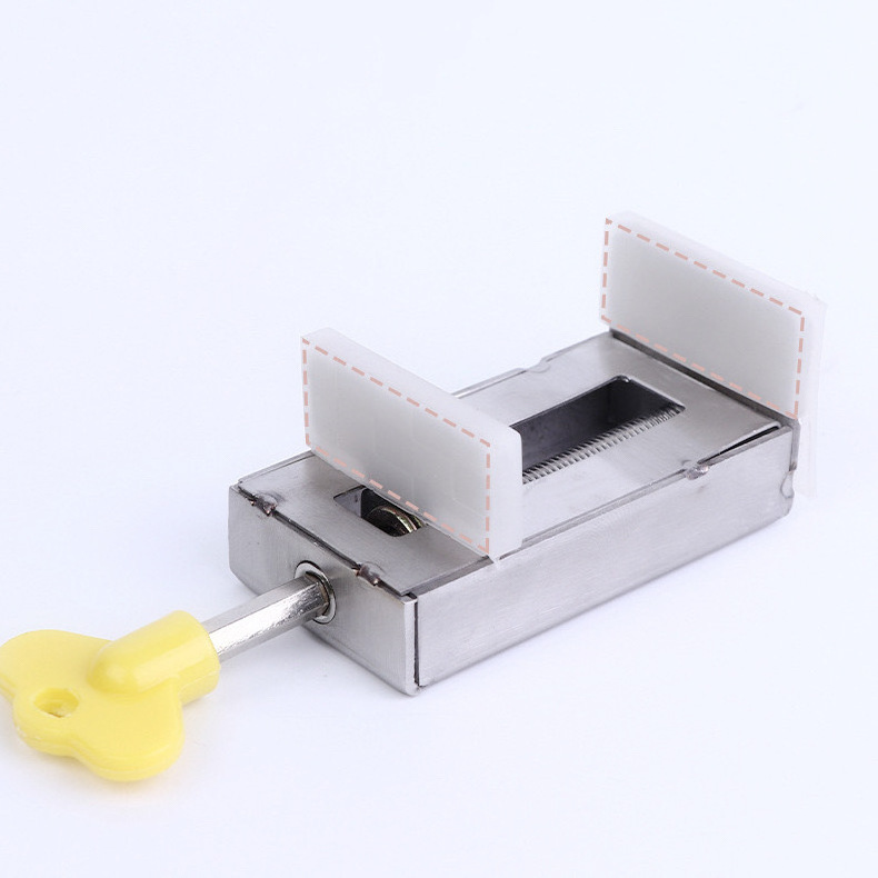 Stainless steel window lock sliding door lock child anti-clip protection Security lock device anti-theft limiter