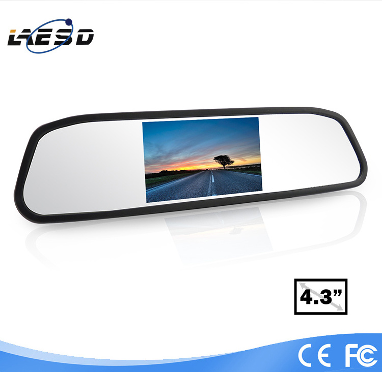 Car Rear View Mirror Monitor With 4.3 inch TFT LCD MONITOR Auto Car Monitor Reverse Display