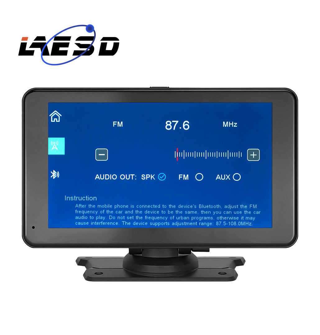 7'' HD IPS Touchscreen Car Stereo Receiver Wireless Car Play Portable Car Screen with Backup Camera