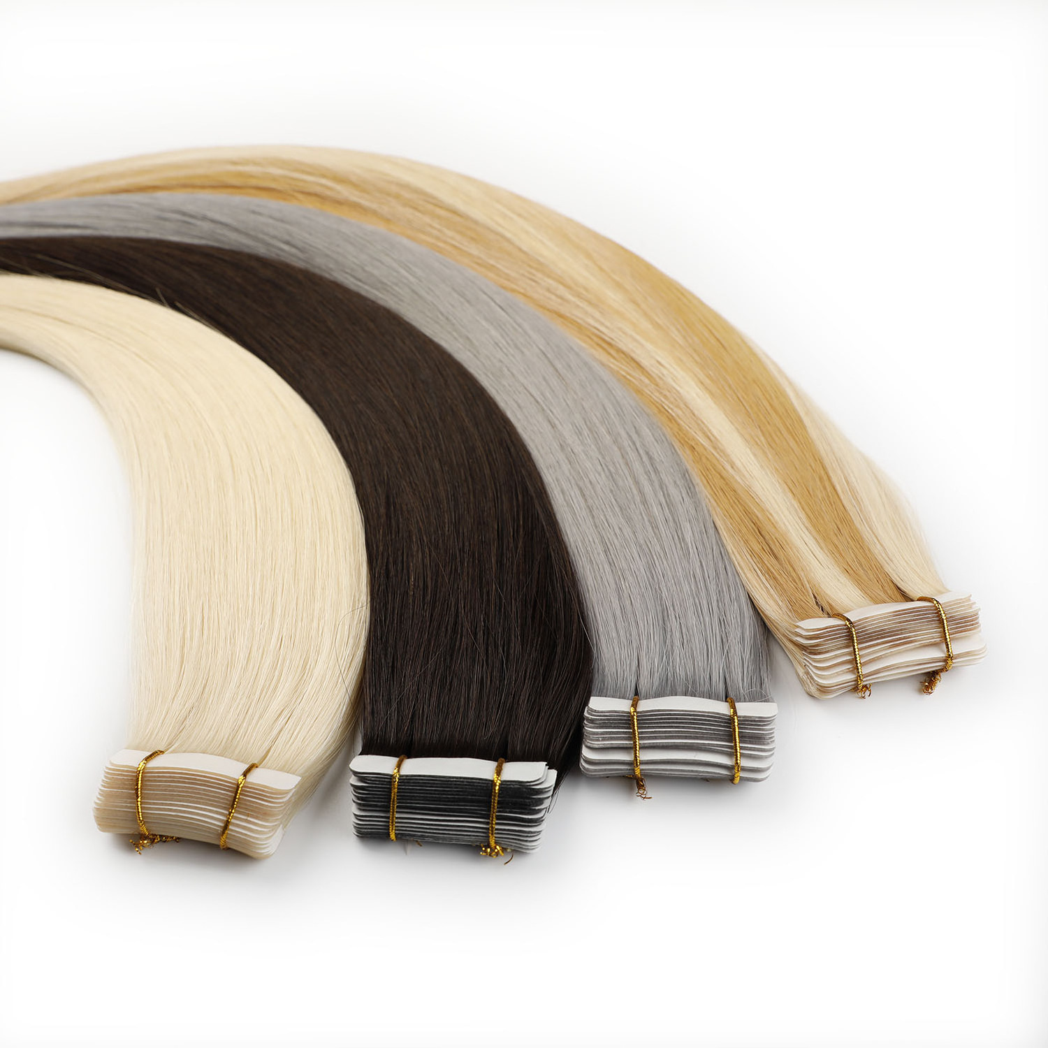 Wholesale Hair Extensions Tape-Ins Ombre Hair, Tape Extension Hair Skin Weft, Tape In Extension 100 Human Hair