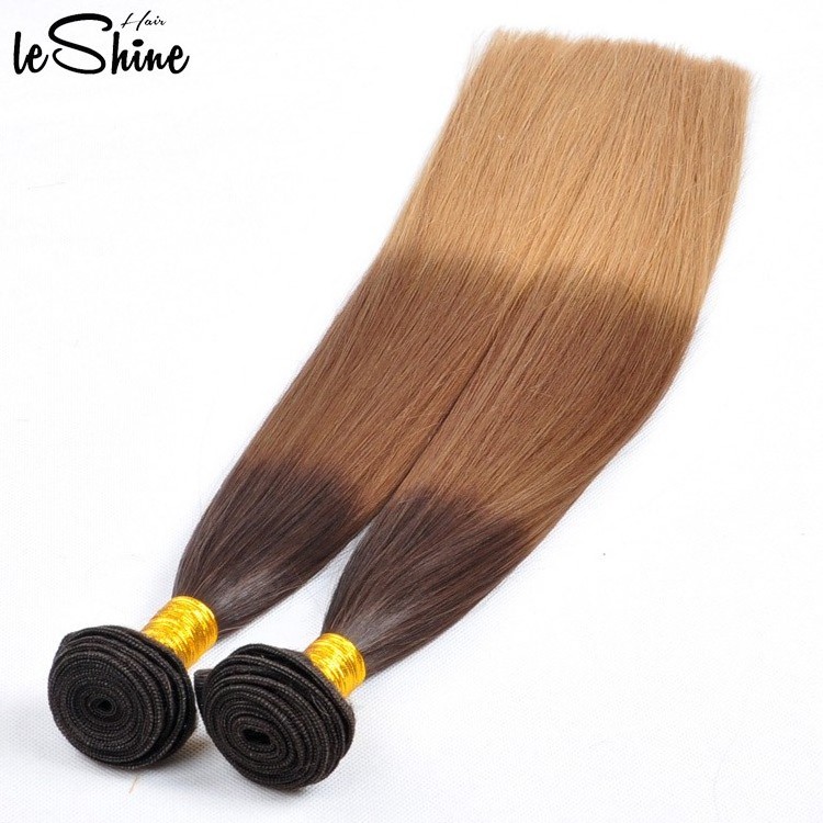 LeShine Hair Supplier 100% Remy Straight Hair Machine Weft 30 Inch 613 Human Hair Weft