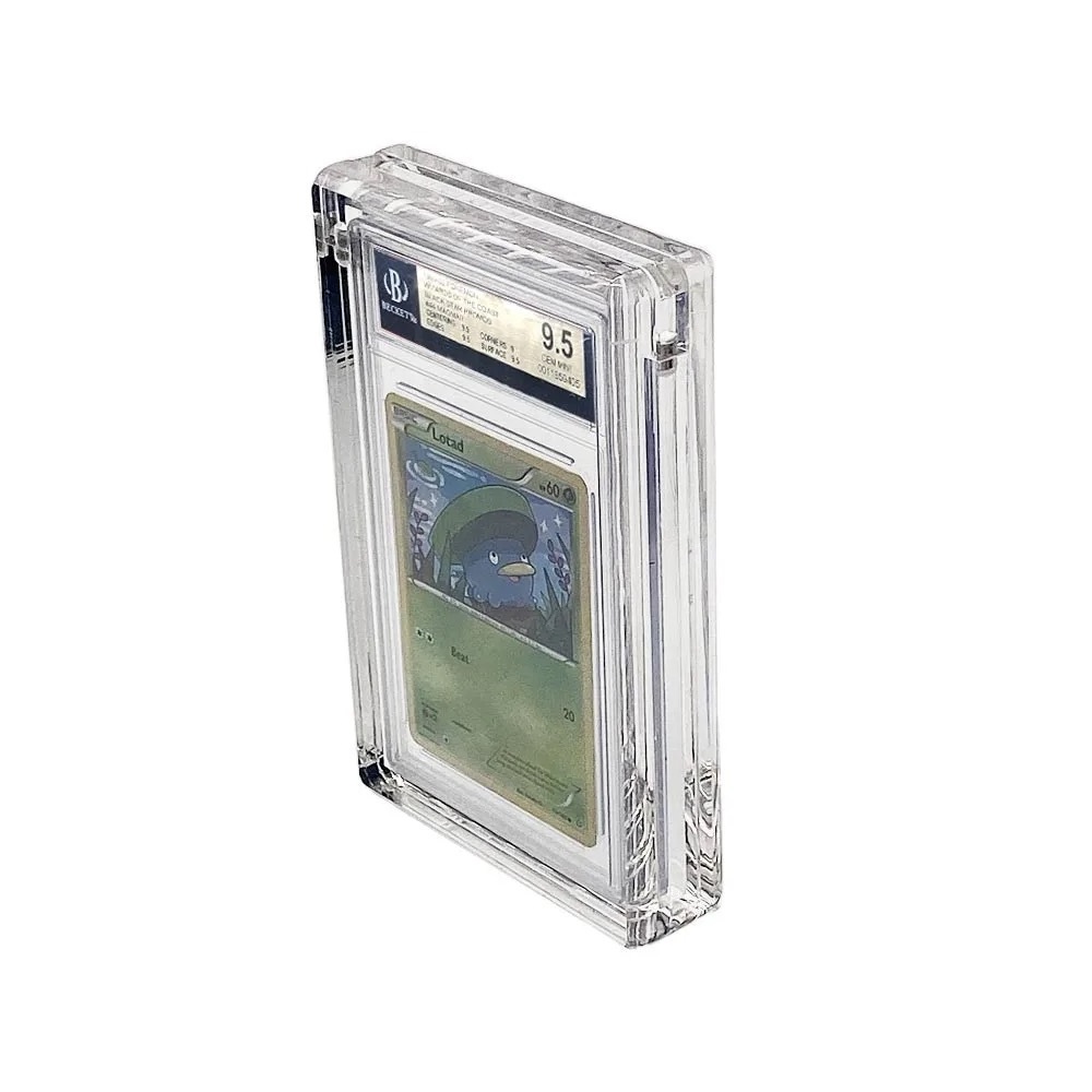 Leshiny hot sale grading slab acrylic display case