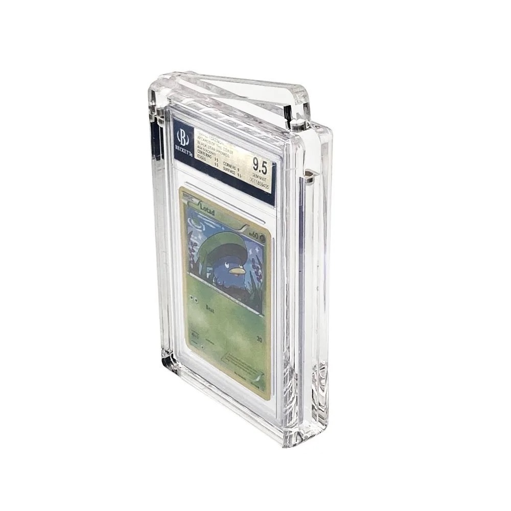 Leshiny hot sale grading slab acrylic display case