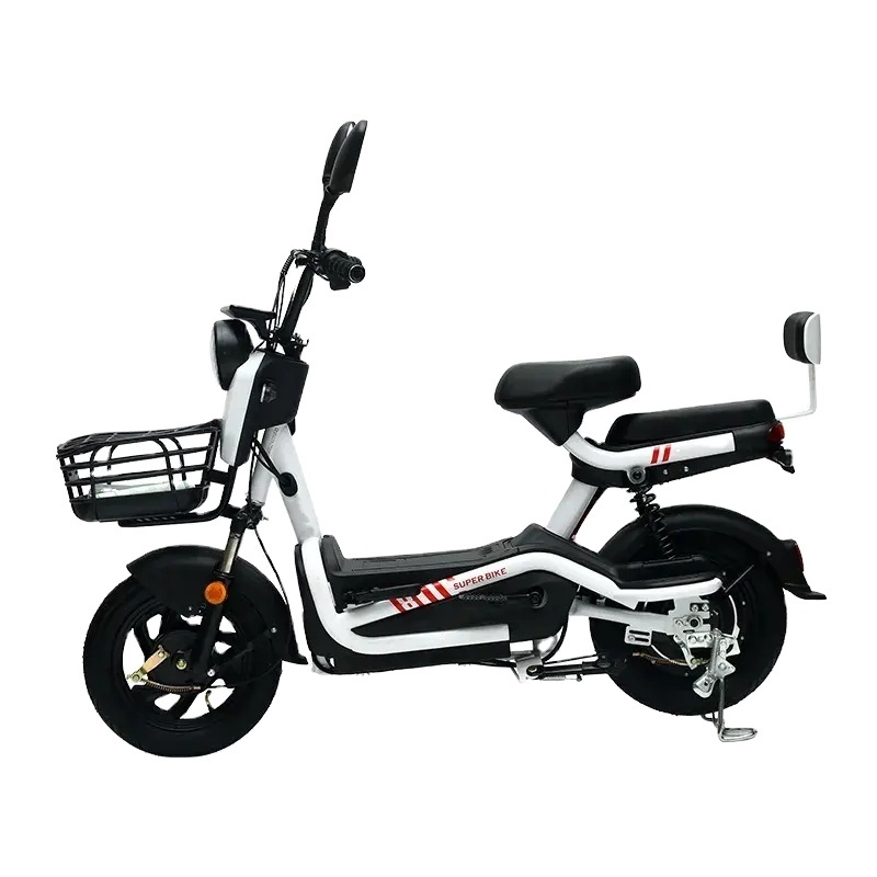 New products hot sale 2 wheel 2 seat mini electric bike / cheap electric bicycle / electric moped