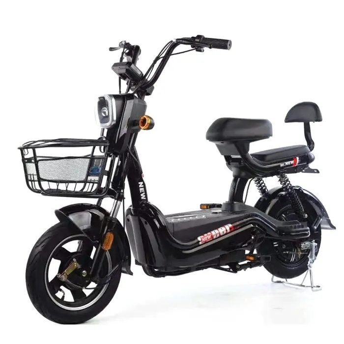 New products hot sale 2 wheel 2 seat mini electric bike / cheap electric bicycle / electric moped