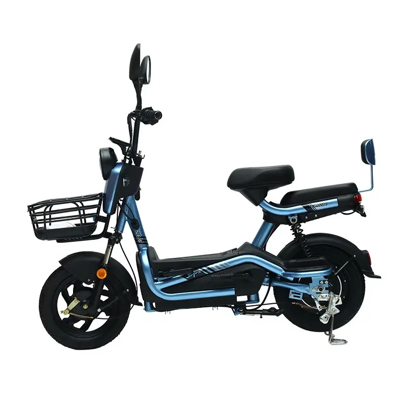 New products hot sale 2 wheel 2 seat mini electric bike / cheap electric bicycle / electric moped