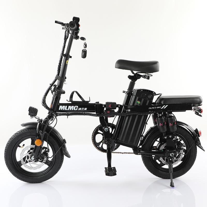 Factory Hot Sale Folding Electric Bicycle 400W 48V 14Inch LCD Display Electric City Bike Foldable Electric Bike