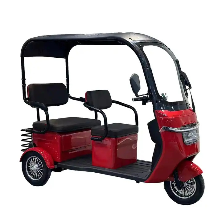 New Dual Use Electric Pedicab Adult Tricycle for Passenger and Cargo Wholesale Electric E Trike Pedicab