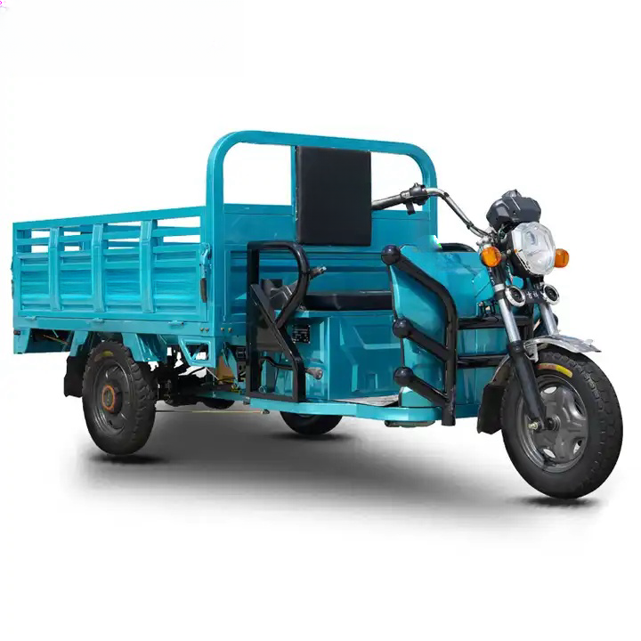 Powerful 1500W Electric Cargo Bike Max Loading Capacity of 1000KG Three Wheel Cargo Tricycles