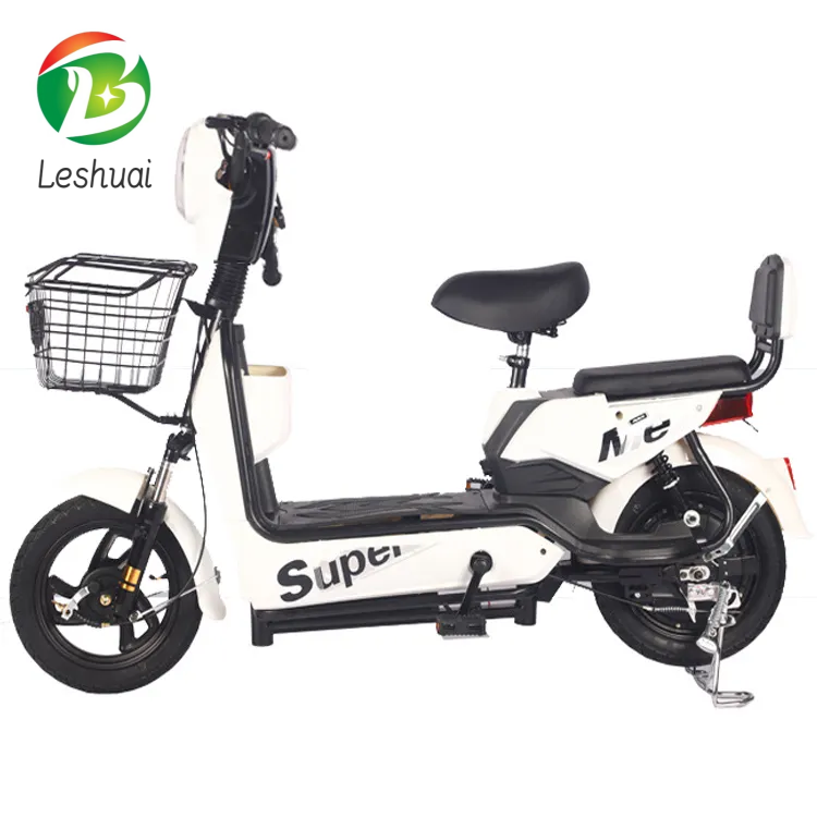 factory wholesale best price 14 inch 350w 48V two seats cheap electric scooters electric city bike electric bicycle for adults