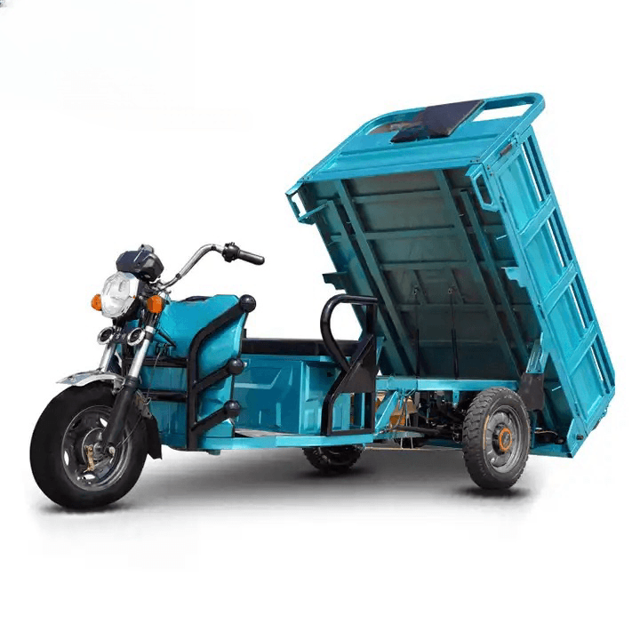 Powerful 1500W Electric Cargo Bike Max Loading Capacity of 1000KG Three Wheel Cargo Tricycles