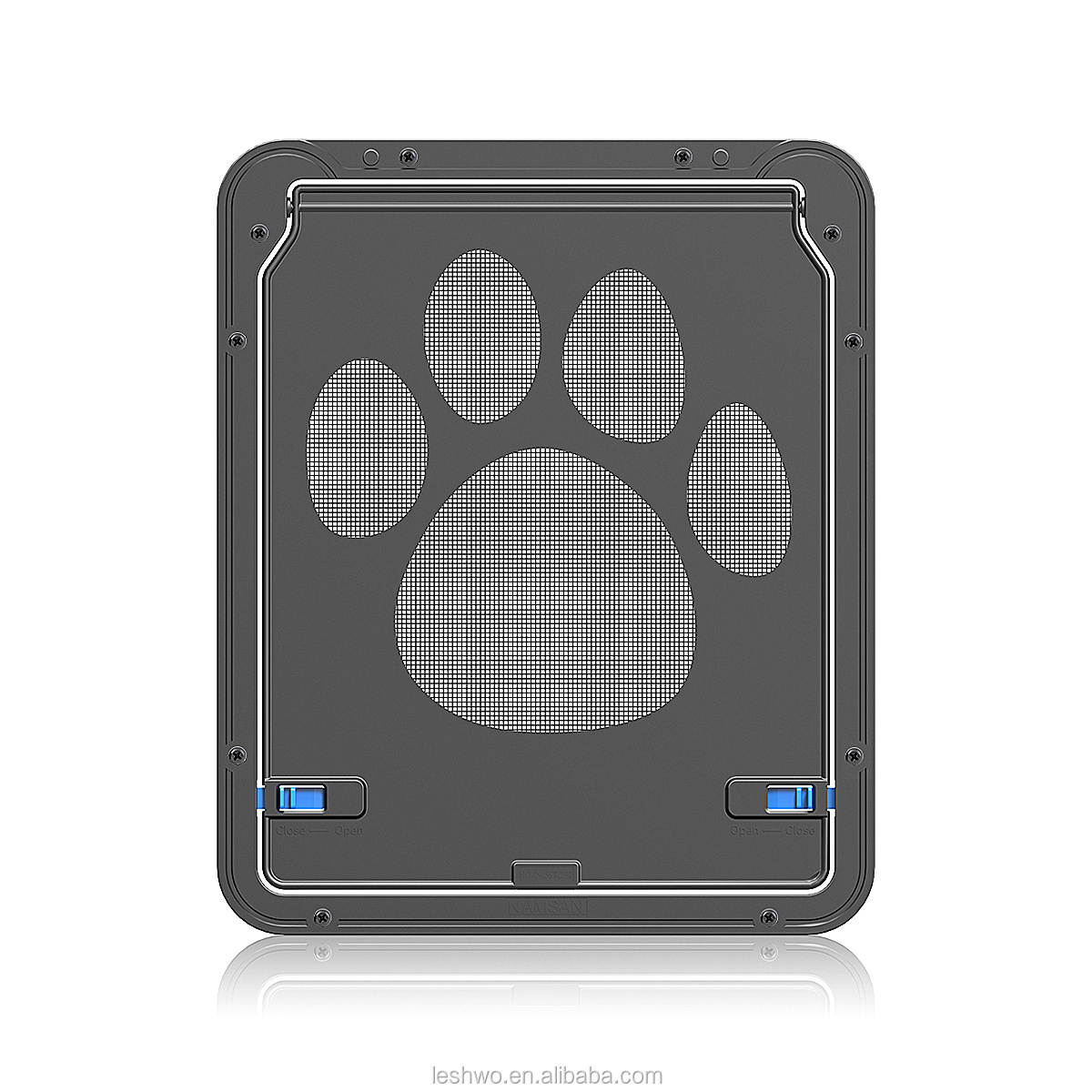 Hot Sale Pet Door Lockable Magnetic Flap Screen Door Automatic Strong for Small Pet Puppy Dog and Cat Door