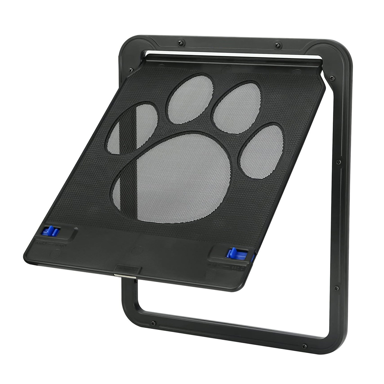 Wholesale Pet Door for Screen Door Lockable Magnetic Flap Screen Automatic Lockable Durable  Door for Puppy Cats