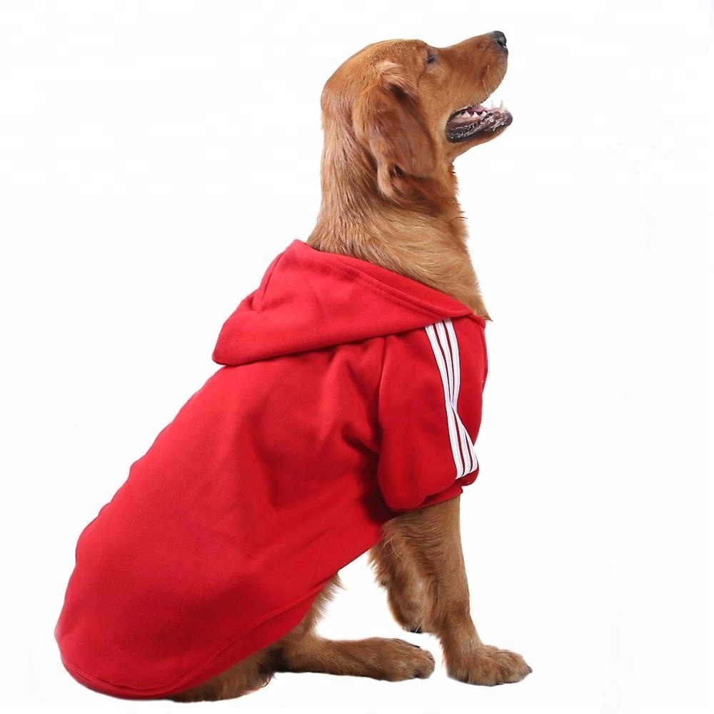 Pet Apparel Supplier Pure Sportswear Medium Large Dog Wholesale Costume Coat Pet Clothes