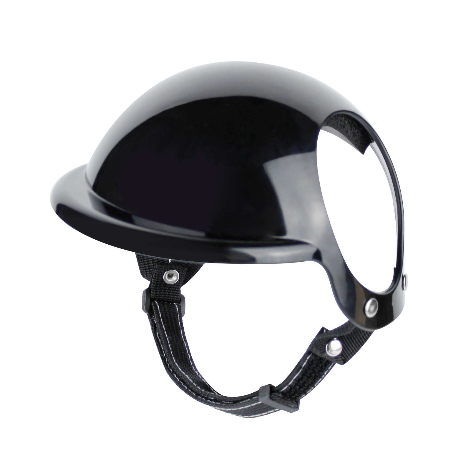 Pet Helmet Motorcycle Helmets Bike Hat Safety Riding Outfit with Ear Holes Helmets for Dogs Cats