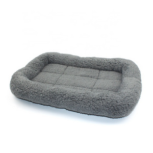 Pet Bed Pet Cushion with Pillow Around for Puppy Curling Sleep Cat Pad for Cat Carrier/Crate Dog Self-Warm Bed, Small