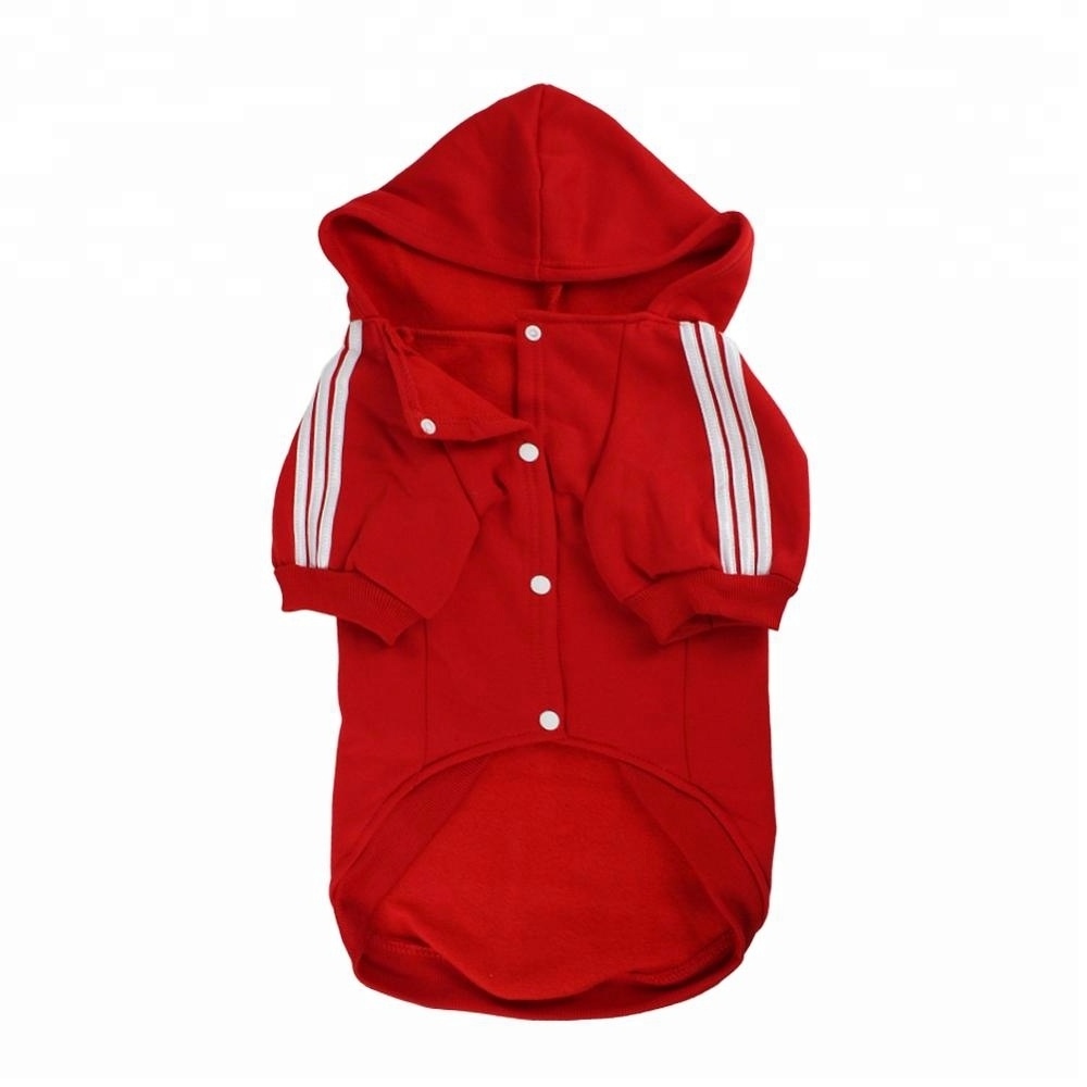 Pet Apparel Supplier Pure Sportswear Medium Large Dog Wholesale Costume Coat Pet Clothes