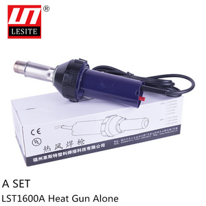 1600W Hot Air Welder Plastic Heat Gun PVC Floor Welding Torch Hot Air Blower With Accessories