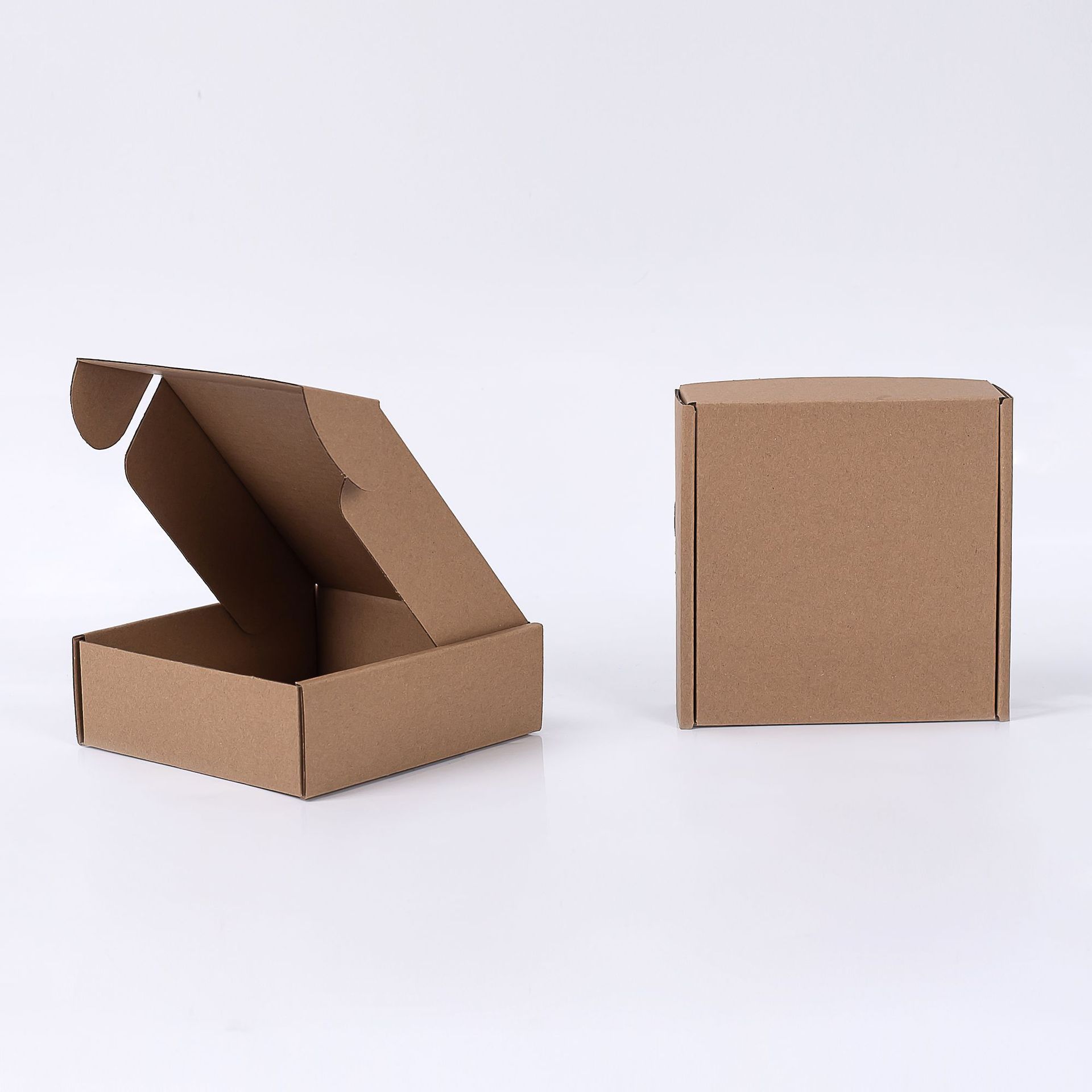 LESON Shipping Boxes Custom Logo Corrugated Cardboard Paper Packaging Mailer Boxes for Small Business