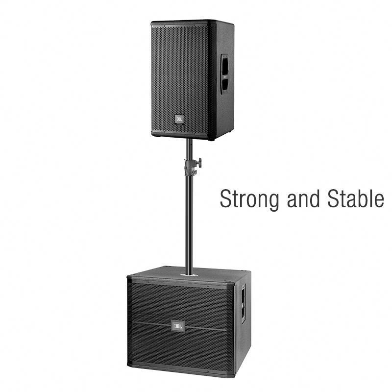 DDP RTS Professional M20 adjustable 12 15 inch speaker stand pole stand for sub woofer mount strong and durable