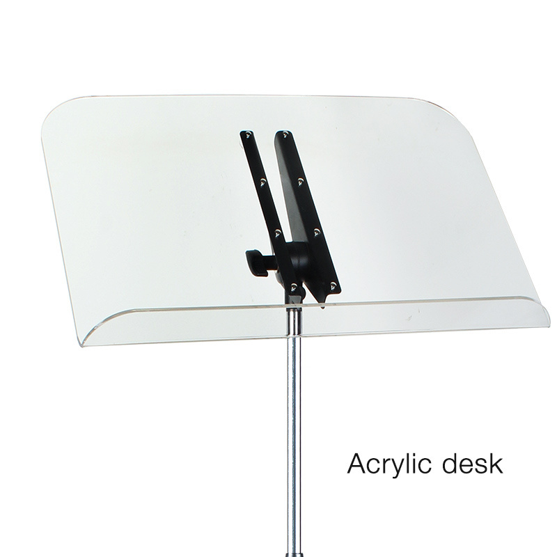 Deluxe Auto locking adjustable Orchestra acrylic Sheet Music Stand for  band