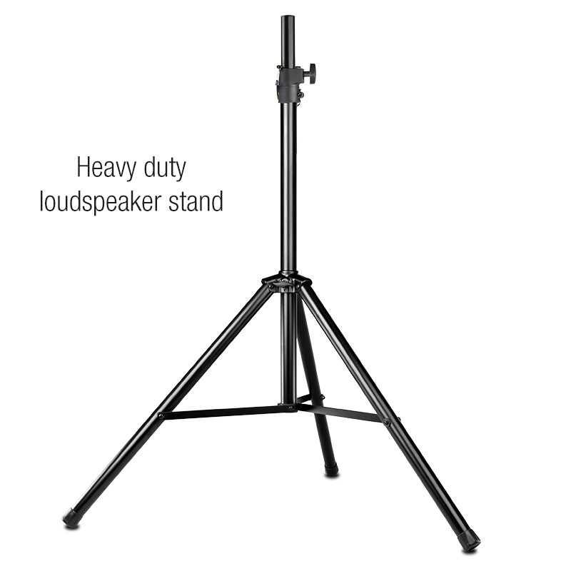 OEM 15 inch Heavy duty black tripod adjustable floor speaker stand for 12 15 inch speaker