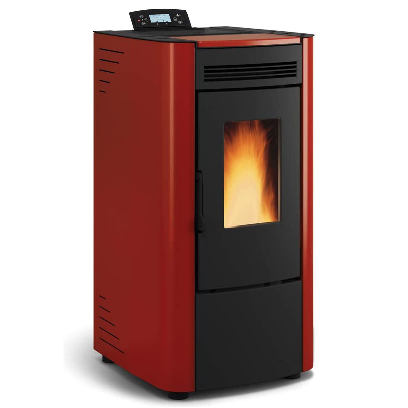 LEMO Cast Iron 7Kw European Small Wood Modern Pellet Stove CE Certificate