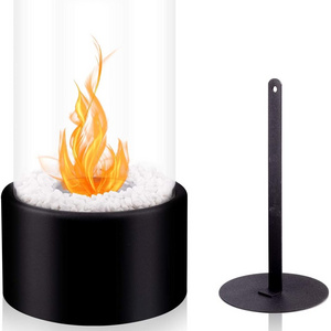 Modern Style Table Top Bio Fireplace Round gas fireplace insert bio ethanol table fireplace