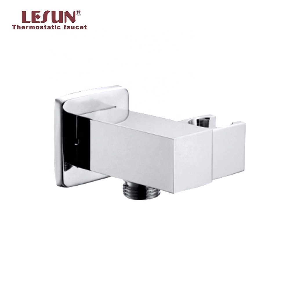 LESUN concealed wall mounted bathroom thermostatic chrome finish shower set