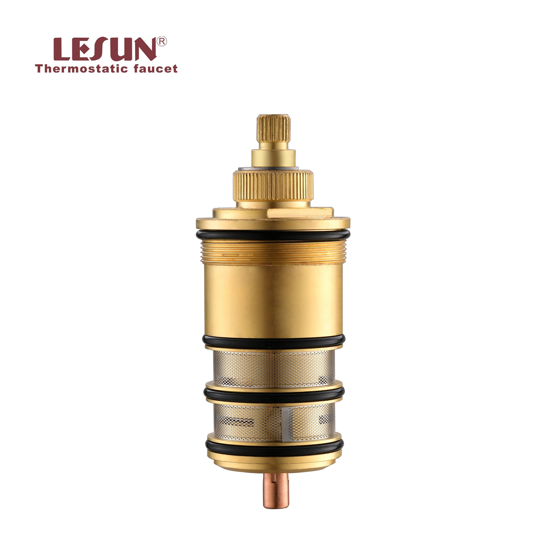 LESUN high quality brass thermostatic shower mixer cartridge