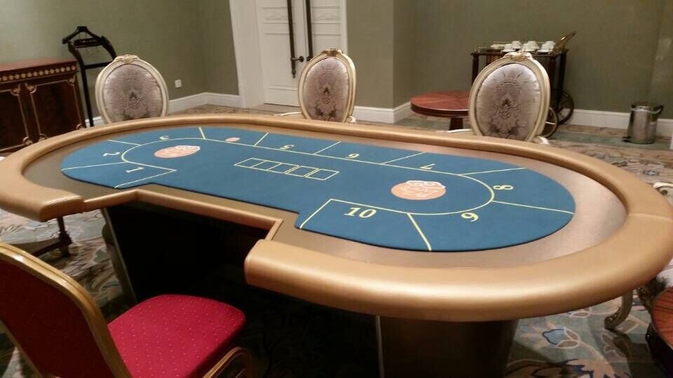 casino Texas Hold'EM poker table