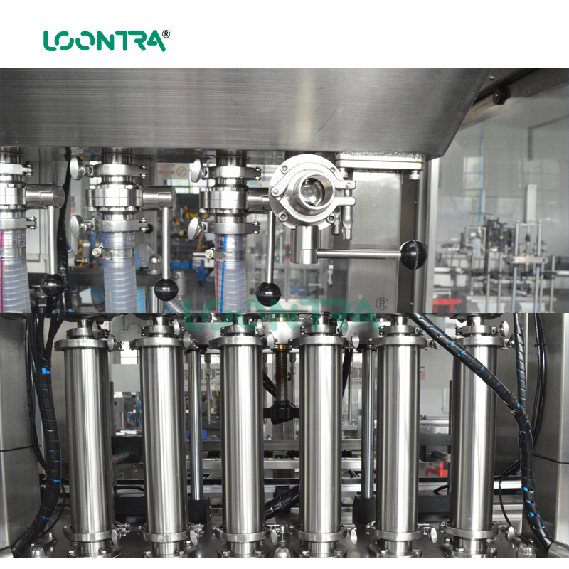 Professional manufacturer High Efficiency  Jams automatic piston bottle  filling machine