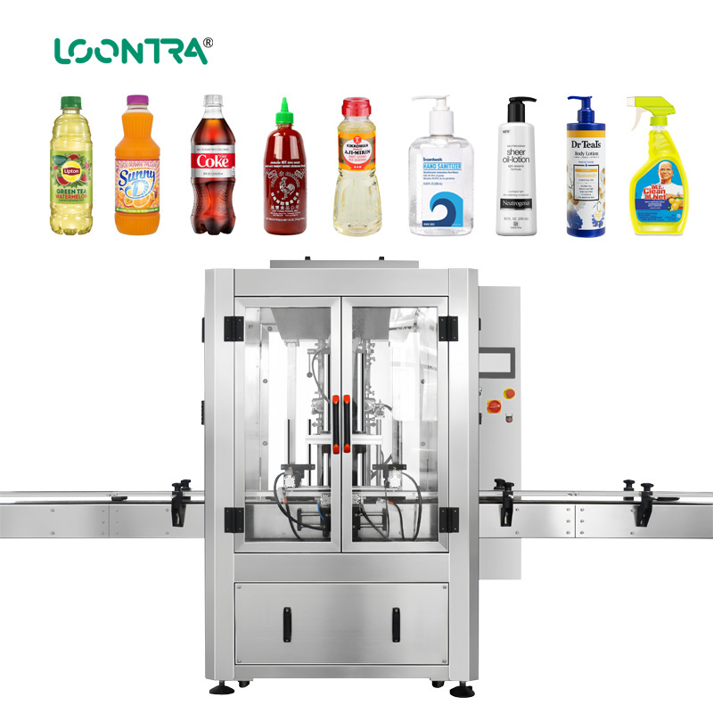 Professional manufacturer High Efficiency  Jams automatic piston bottle  filling machine