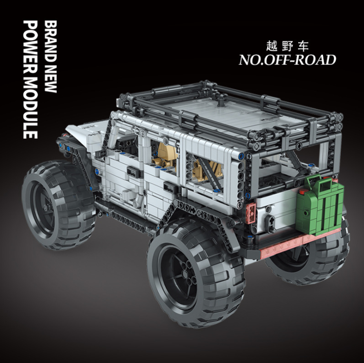 MOULD KING 15009 product new  lepins Technic Car Toys car set MOC-30364 RC Off-Road SUV Car Model Building Blocks Bricks toy