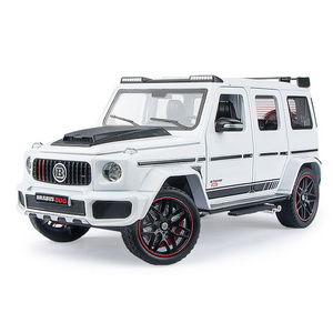 1:24 Car Benz G800 Models With Sound And Light To Open The Door Children's Alloy big Car Toy Model Car for children