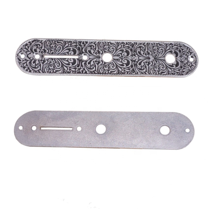 Custom Guitar Hardware Parts Zinc Alloy TL Replacements Control Plate Electric Guitar Bridge Switch Control Plate