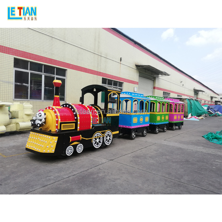 Hot sale indoor children electric shopping mall train rides theme park outdoor tourist trackless kiddie train for sale