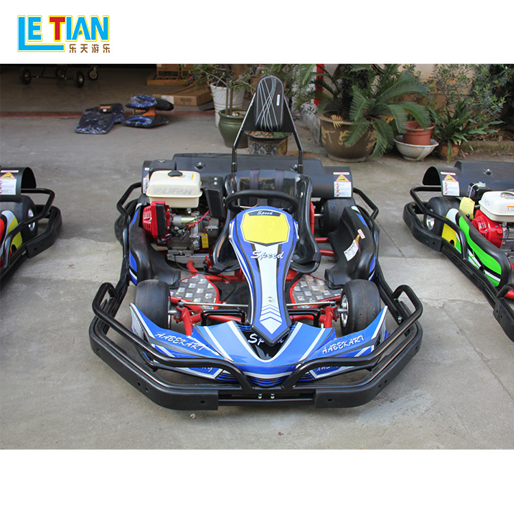 Cheap price outdoor racing go kart amusement park equipment rides single electric go karts for adults