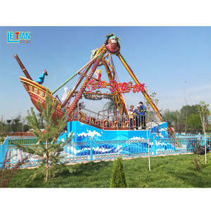 China outdoor playground viking swing rides real kids pirate ships boat amusement park rides