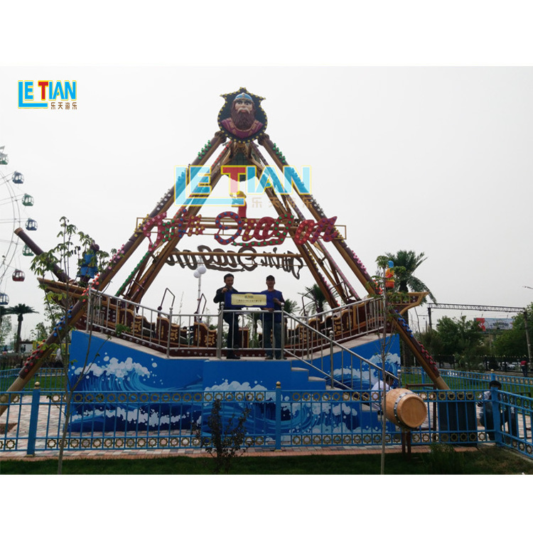 China outdoor playground viking swing rides real kids pirate ships boat amusement park rides