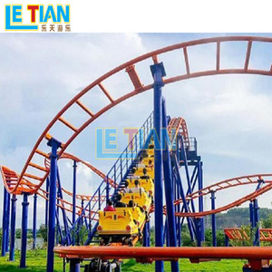 Large amusement park games 16 seats family roller coaster for sale