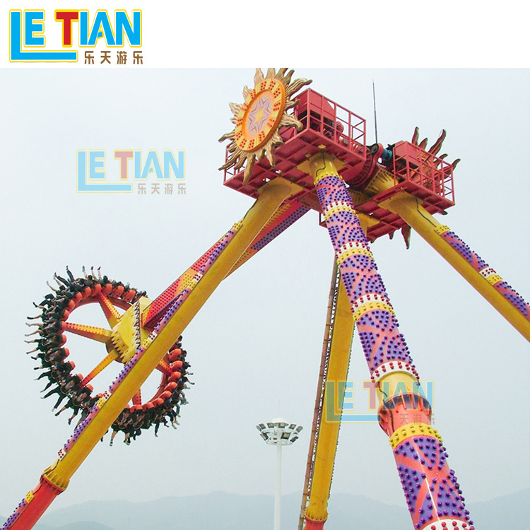 LETIAN 360 Degree Amusement Swing Rides Large Outdoor electronic Big Pendulum Amusement Park Games Equipment for sale