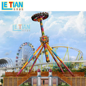 LETIAN 360 Degree Amusement Swing Rides Large Outdoor electronic Big Pendulum Amusement Park Games Equipment for sale