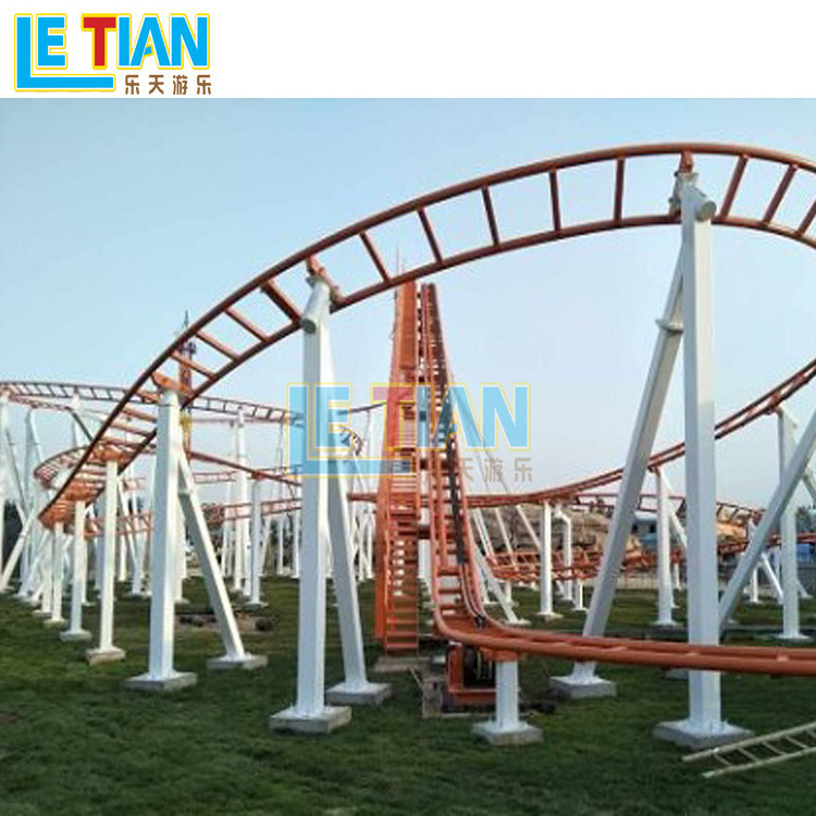 Large amusement park games 16 seats family roller coaster for sale