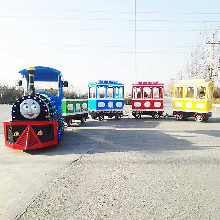 Hot sale indoor children electric shopping mall train rides theme park outdoor tourist trackless kiddie train for sale