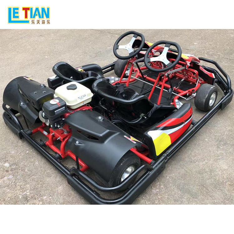 Cheap price outdoor racing go kart amusement park equipment rides single electric go karts for adults