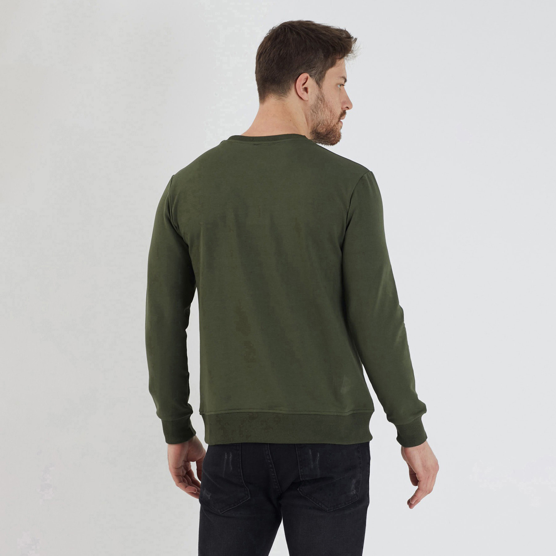 Wholesale Clothing Manufacturer Men Oversized Crewneck Sweatshirt OEM And ODM Best Quality Material