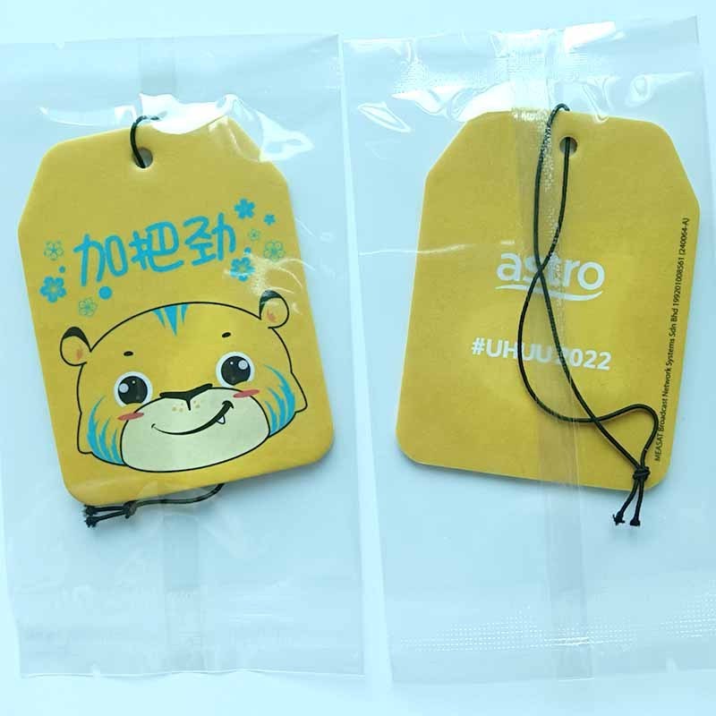 Customized Design Factory Price Hanging Car Air Freshener/ Paper Air Fresher Car