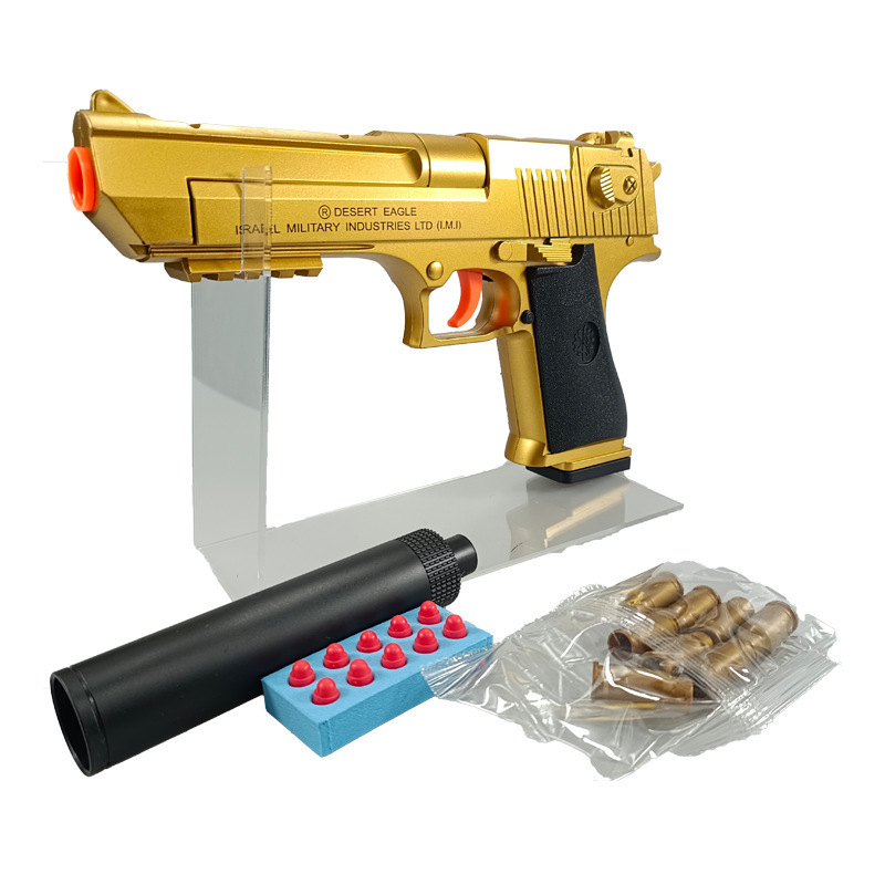 Factory Price Soft Bullet Toy Gun Soft Bullet Pistols with Shell Ejection Pistols Toys Foam Blaster for Kids