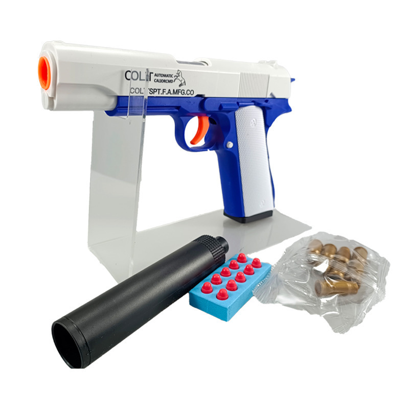 Factory Price Soft Bullet Toy Gun Soft Bullet Pistols with Shell Ejection Pistols Toys Foam Blaster for Kids